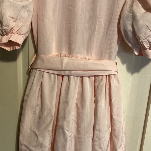 Vintage Kim originals peach colored dress size 10P - Picture 2 of 11